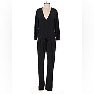 Mason women’s black long sleeve jumpsuit size 2